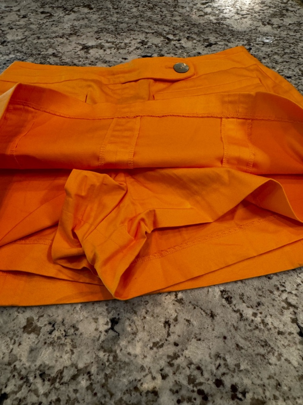 Willi Smith Bright Orange Women's Skort
